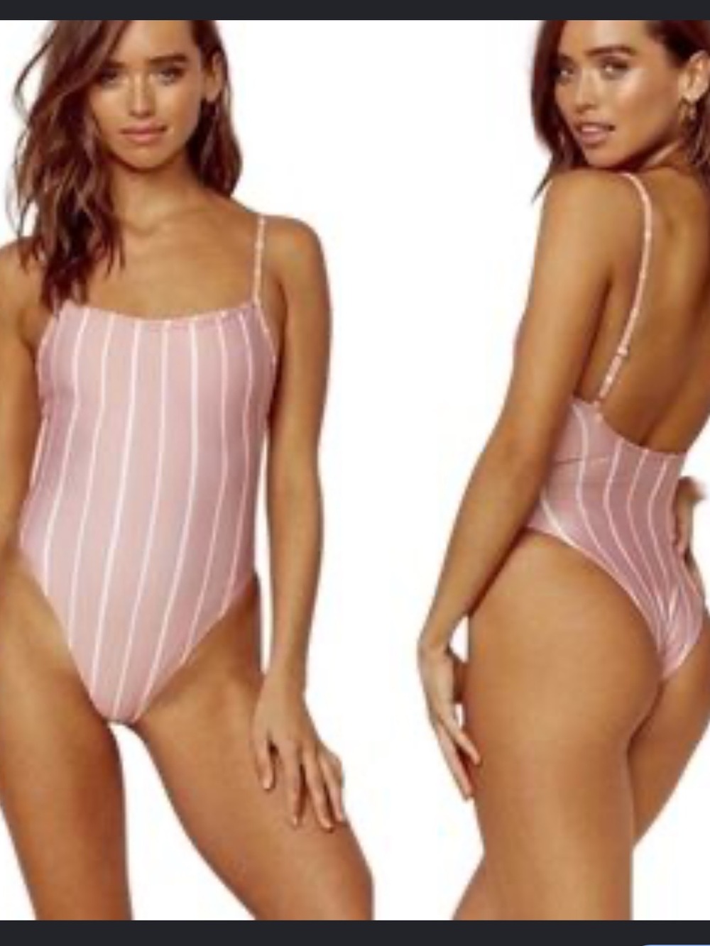 SKIN By SAME SWIM Striped One-Piece Swimsuit